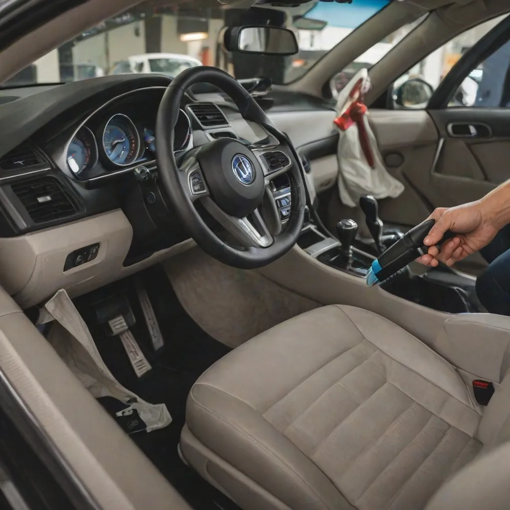 Czyszczenie wnętrza auta – jak zrobić to profesjonalnie?
