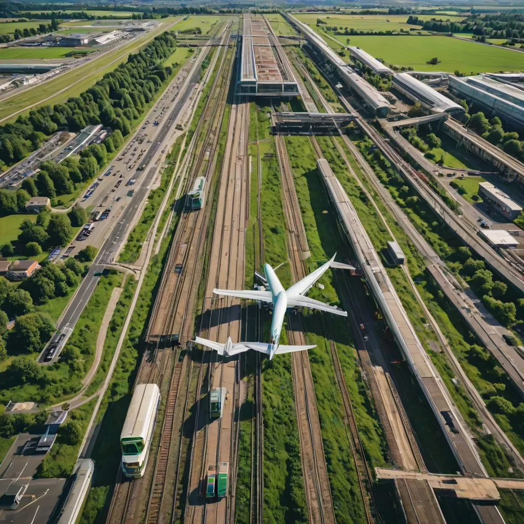 Transport kolejowy vs. lotniczy – co jest bardziej ekologiczne?